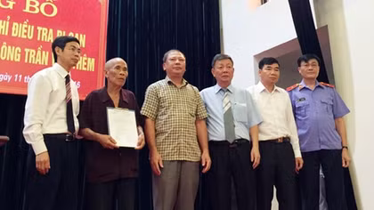 Cụ ông mang 2 án tử vẫn đang chờ bồi thường
