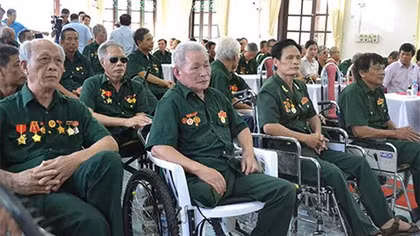 Toàn quốc có trên 9 triệu người có công