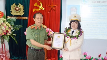 Bản lĩnh nữ Trưởng Công an phường ở một địa bàn trọng điểm