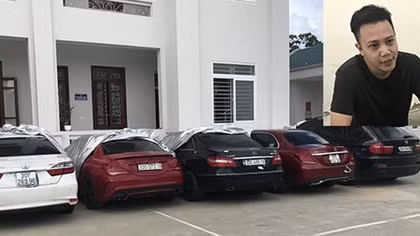Lên mạng mua dấu giả về "tự làm" 500 bộ giấy tờ xe ô tô hạng sang 