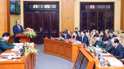 Xây dựng khu vực phòng thủ là kế sách giữ nước từ sớm, từ xa