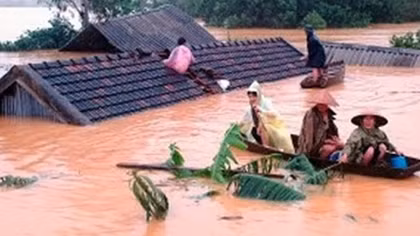 Hình ảnh lũ lụt trong thơ Việt
