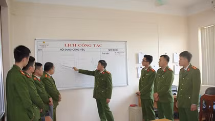 Lính hình sự nơi cửa ngõ Tây Bắc