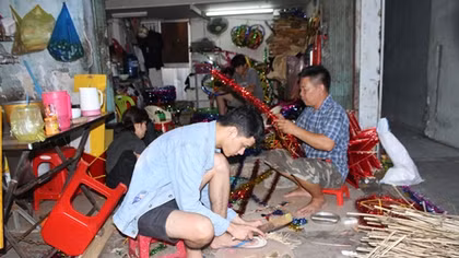 Đèn Trung thu truyền thống hút hàng