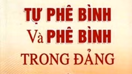 Có hiện tượng phê bình thì ít, tâng bốc nhau lên thì nhiều