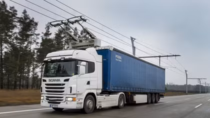 EHighway: Đường cao tốc sạc pin cho xe tải ở Đức