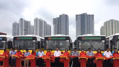 Hà Nội thêm 2 tuyến buýt kết nối nội đô-ngoại thành