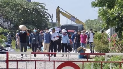 Huy động gần 1 nghìn người tham gia cưỡng chế công trình vi phạm trên đất quốc phòng