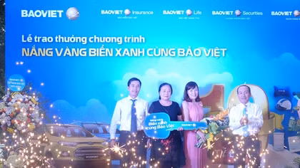 Tập đoàn Bảo Việt tri ân khách hàng hơn 10 tỷ đồng 