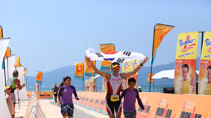 Hơn 1.100 VĐV của 50 quốc gia tham giải Ironman 70.3