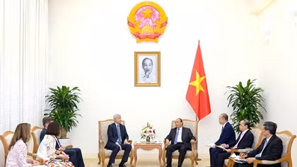 Thủ tướng tiếp Chủ tịch Tập đoàn J.P.Morgan
