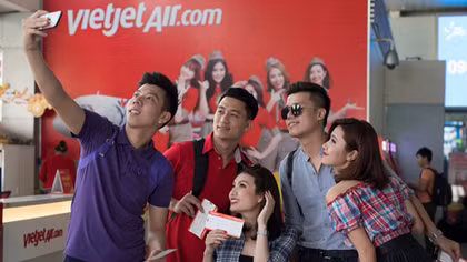 VietJet lại phát hành 400.000 vé quốc tế giá từ 0 đồng