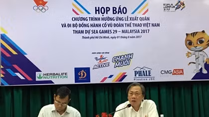 5.000 người tham gia đi bộ cổ vũ đoàn thể thao Việt Nam tham dự SEA Games 29