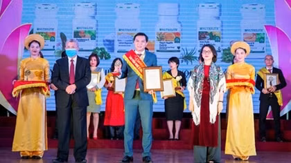 Amway Việt nam lần thứ 8 vinh dự nhận giải thưởng “sản phẩm vàng vì sức khỏe cộng đồng”