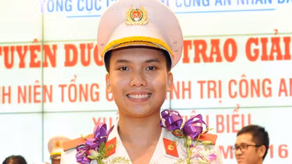 Lớp trưởng Học viện Cảnh sát sở hữu bảng thành tích “khủng”