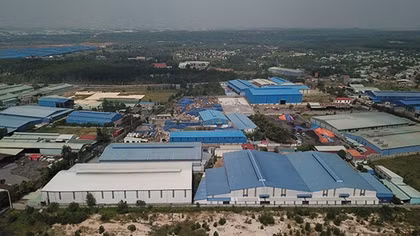 Nhiều sai phạm tại khu vực quy hoạch Cụm công nghiệp Phước Tân