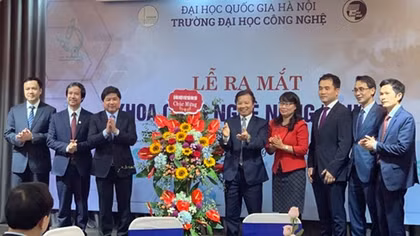 Ra mắt Khoa Công nghệ nông nghiệp của ĐH Quốc gia Hà Nội