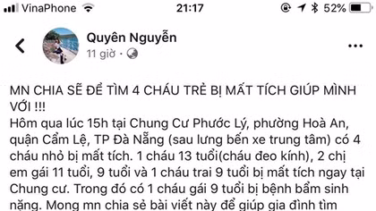 4 cháu bé trong khu chung cư bỗng “mất tích” bí ẩn