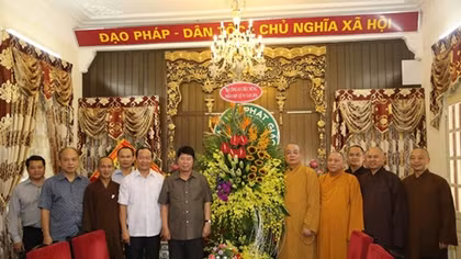 Bộ Công an chúc mừng tăng ni, phật tử Giáo hội Phật giáo Việt Nam nhân mùa Vu Lan