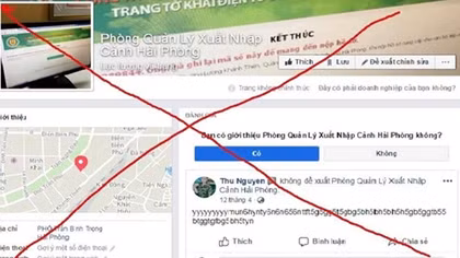 Cảnh báo trang facebook giả nhận làm dịch vụ hộ chiếu