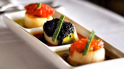 Nhà giàu phải xơi trứng cá caviar