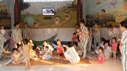 Không khí Tết ở khu nhà trẻ đặc biệt