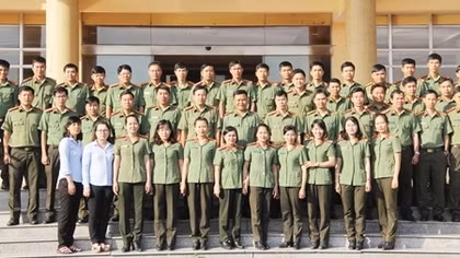Xứng đáng là lực lượng “đi trước” phục vụ công tác chỉ huy