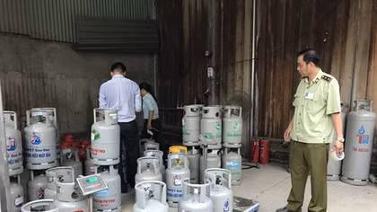 Phát hiện nhiều điểm sang chiết gas trái phép