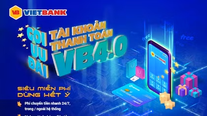 Vietbank triển khai ưu đãi miễn nhiều phí dịch vụ cho khách hàng
