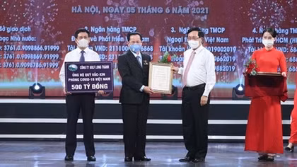 Chủ tịch Golf Long Thành ủng hộ 500 tỷ đồng Quỹ Vaccine phòng chống COVID-19