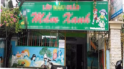 Bé trai 2 tuổi tử vong bất thường tại cơ sở trông trẻ tư nhân