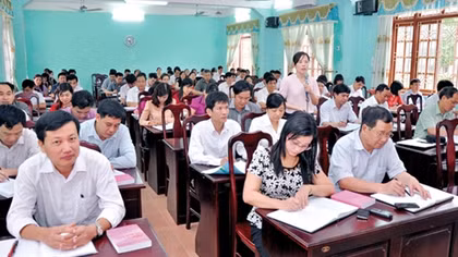 Đẩy mạnh bồi dưỡng CBCCVC trước khi bổ nhiệm