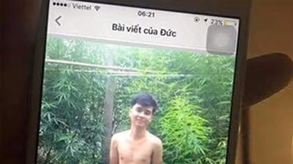 Phát hiện vườn cần sa giữa thành phố vì chủ nhân tung ảnh “tự sướng” lên Facebook