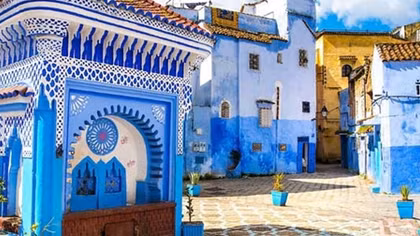 Chefchaouen: Viên ngọc xanh tươi mát của châu Phi