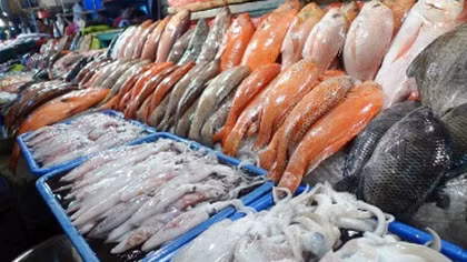Giá thủy, hải sản giảm nhẹ