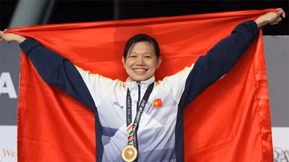 Ánh Viên nhận gần 1 tỷ tiền thưởng sau SEA Games
