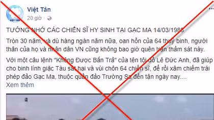 Thực lòng “tưởng niệm” hay mượn cớ gây rối kích động