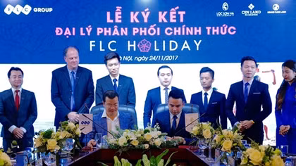 FLC công bố 3 đại lý phân phối chính thức dự án chia sẻ kỳ nghỉ FLC Holiday