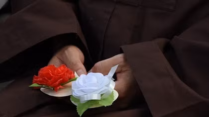 Bông hồng mùa Vu Lan