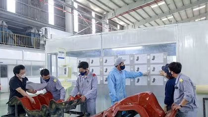 Thaco xuất khẩu khung ghế composite cho hãng RECARO (Nhật Bản)