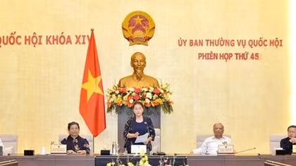 Bế mạc phiên họp thứ 45 (đợt 1) của Ủy ban Thường vụ Quốc hội