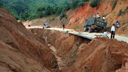 Lực lượng Công an chủ động đối phó với mưa, lũ, sạt lở đất