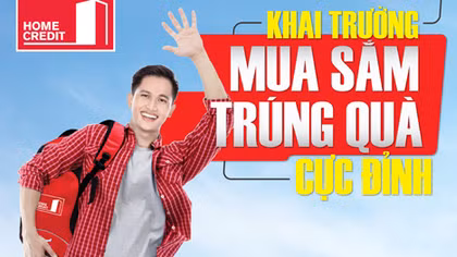 Mua sắm khai trường, trúng thưởng iPhone 6