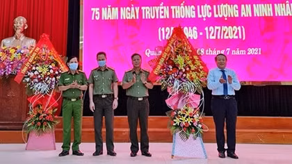 Quảng Trị kỷ niệm 75 năm Ngày truyền thống lực lượng ANND