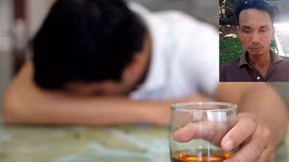 Mắc bệnh tâm thần, say bia rượu xông vào trụ sở Công an phường la lối, quậy phá