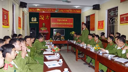 Tọa đàm “Vinh quang và trách nhiệm của lực lượng Cảnh sát cơ động”