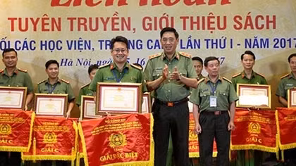 Bế mạc Liên hoan tuyên truyền, giới thiệu sách khối các học viện, trường CAND