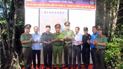 Nhiều hoạt động ý nghĩa của tuổi trẻ Bộ Công an tại đất Mũi Cà Mau