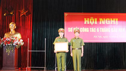Bộ Tư lệnh Cảnh sát Cơ động Bộ Công an sơ kết 6 tháng đầu năm 2016