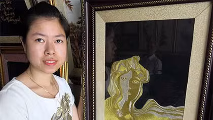 Nghị lực phi thường của cô gái khuyết tật